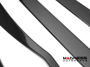 Jeep Renegade Door Trim - Lower Side Molding Kit - Dark Chrome Steel Jeep Renegade Door Trim - Lower Side Molding Kit - Dark Chrome Steel